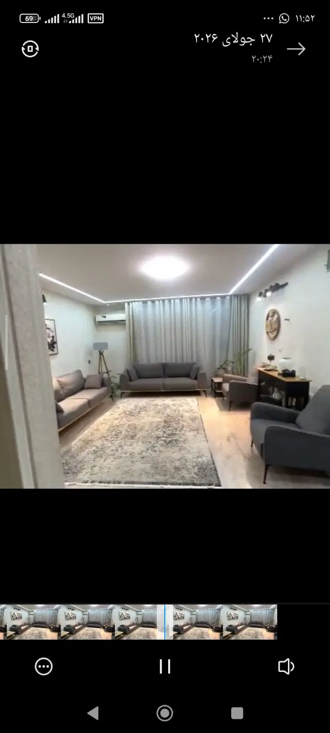 آپارتمان دو خوابه ۱۰۷ متری خوش قیمت نوساز