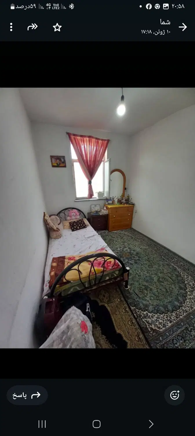طبقه اول 55 متری یک خوابه نقلی