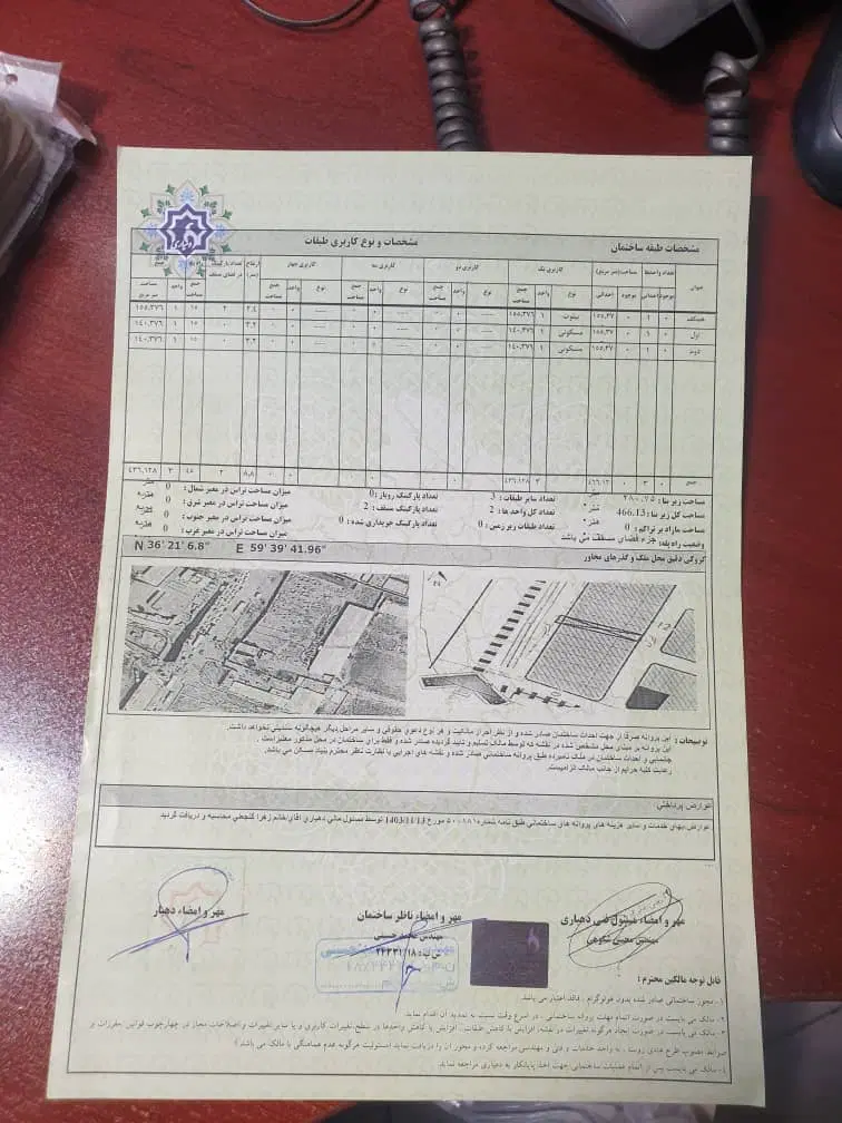 فروش زمین ملک آماده ساخت