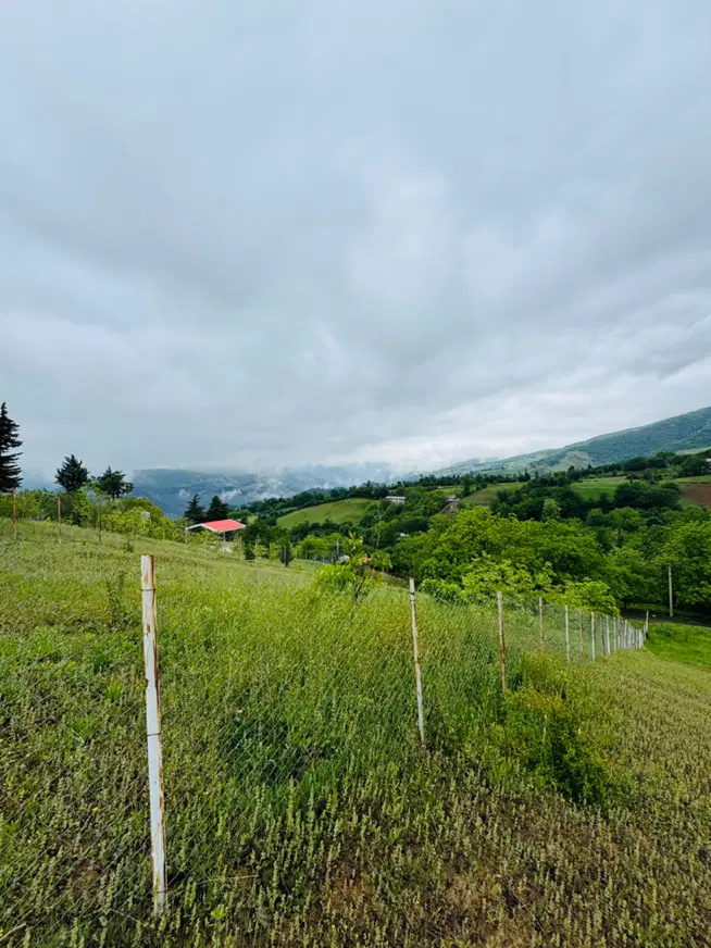 ۸۶۶ متر زمین مسکونی دارای جواز ساخت