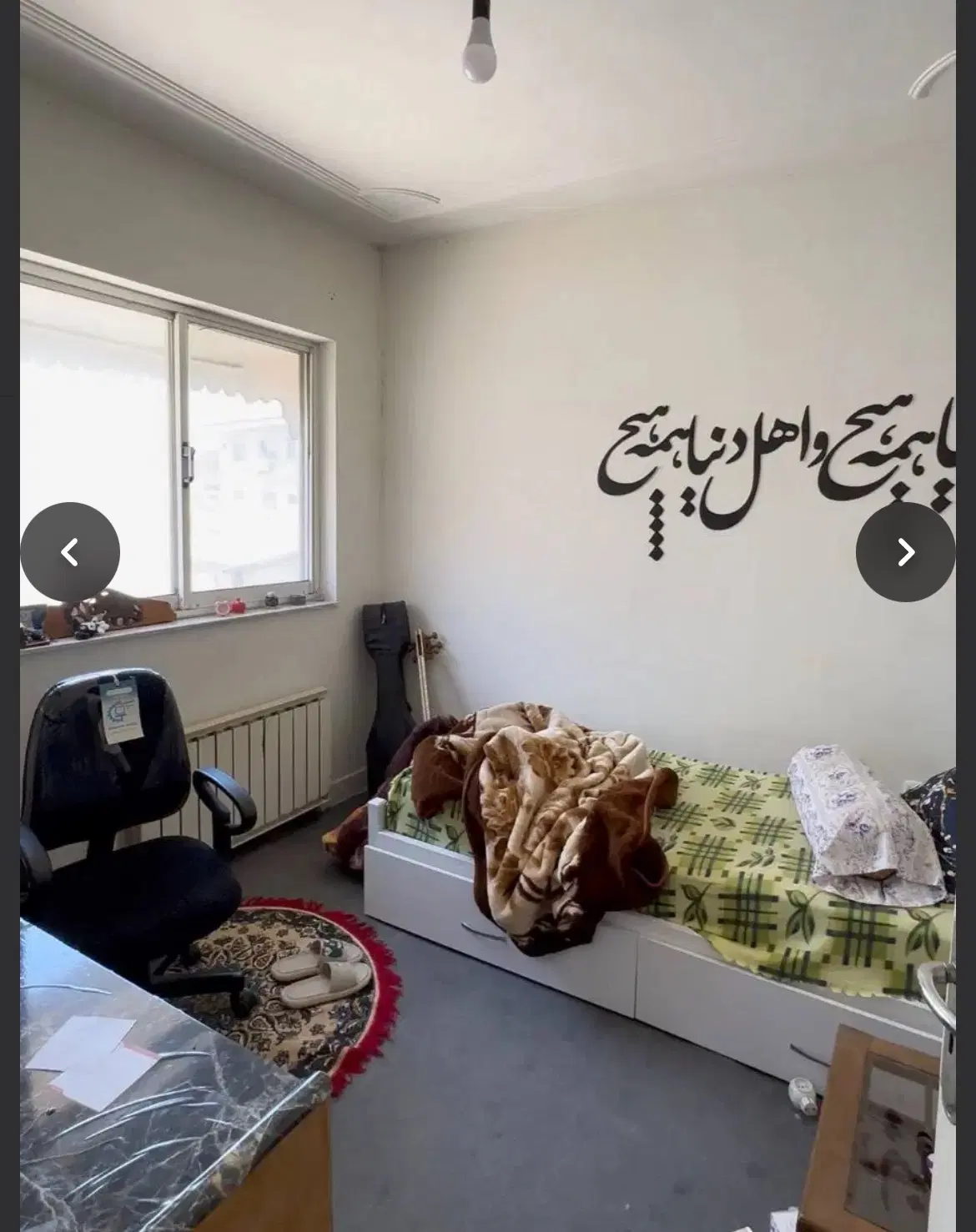 اجاره واحد_۷۰متری_معلم_پارکینگ_