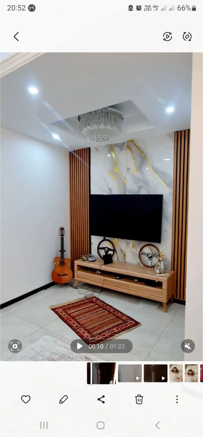واحد اپارتمان ۷۴ متری