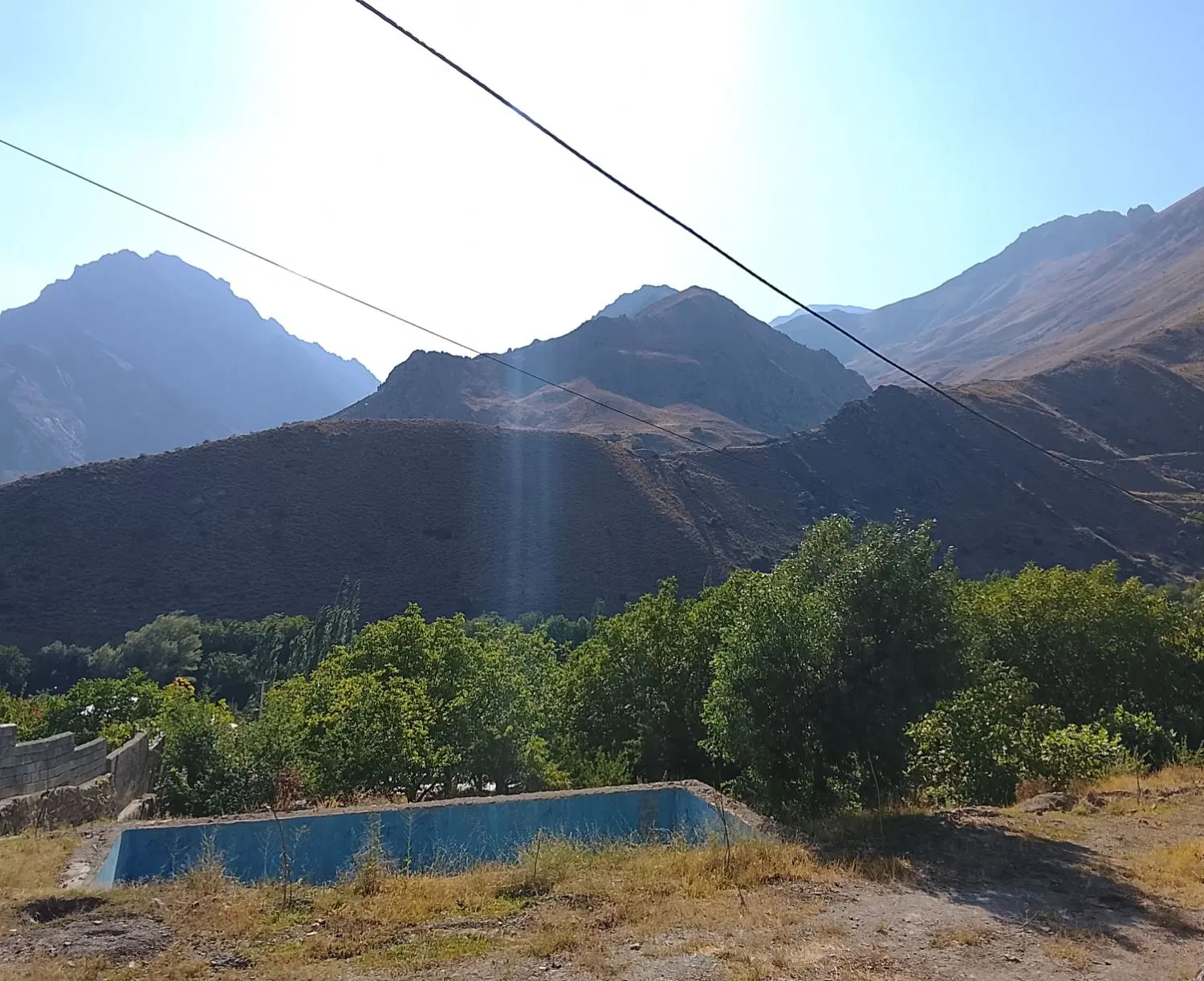 ۱۰۰۰ متر زمین جاده چالوس