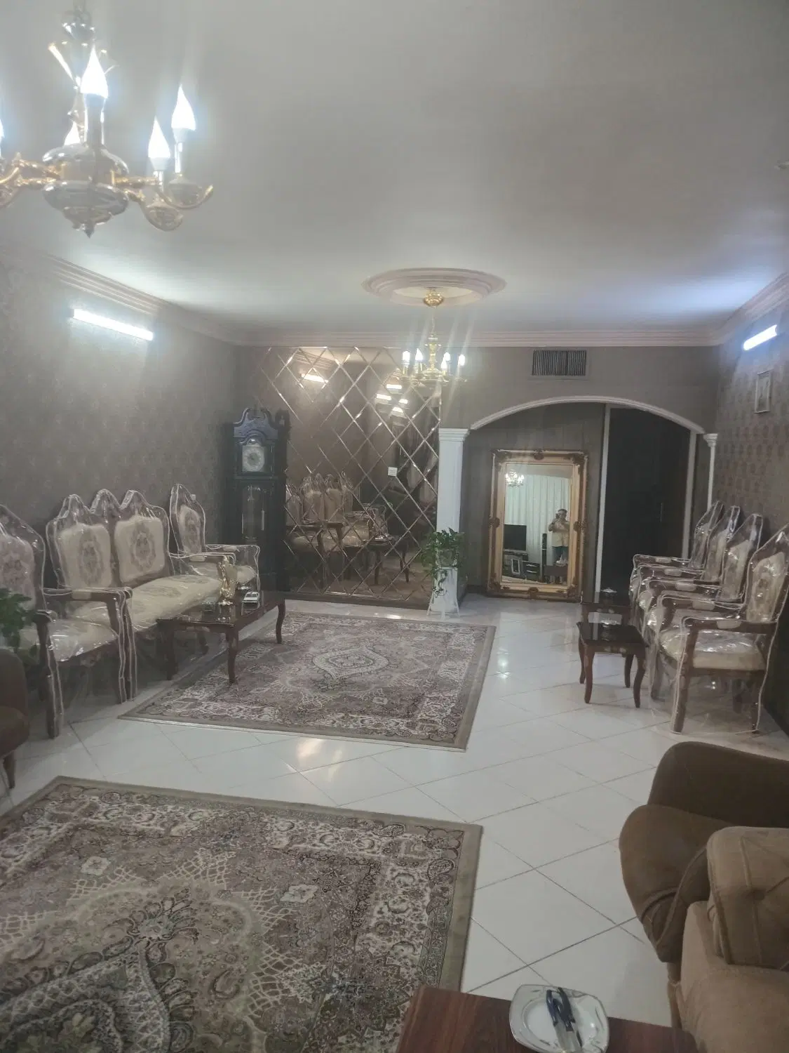 آپارتمان۱۲۰متری دوکله