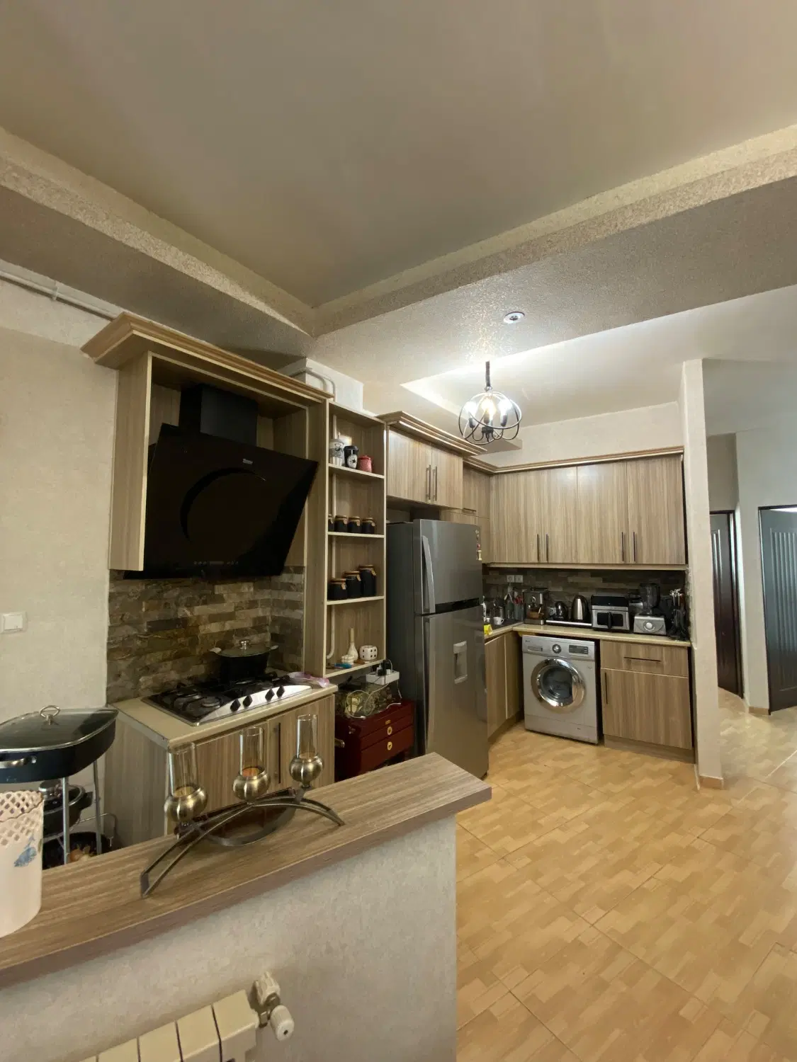 رهن اپارتمان در رودبارتان ۲ خواب با اسانسور