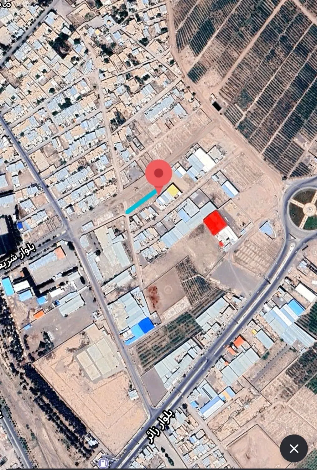 زمین تجاری  ۲۲۱ مترمربع