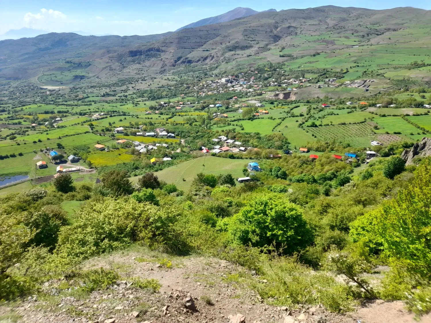 زمین داخل بافت مسکونی بکر