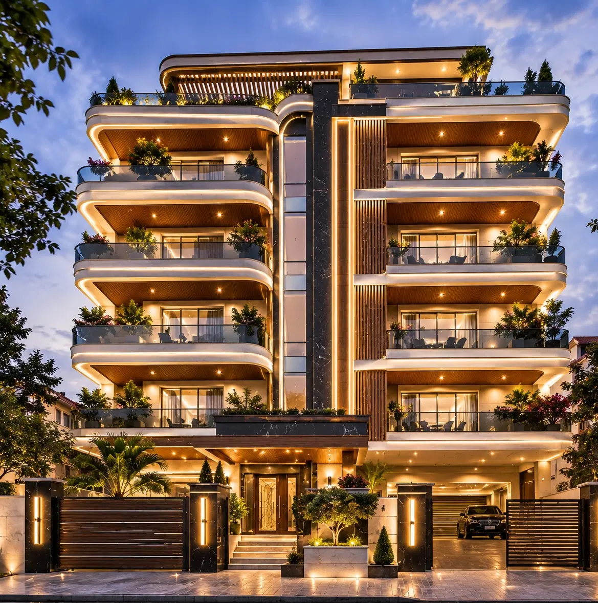 شاهکار معماری در قلب گلسار هدایت نوساز فول امکانات