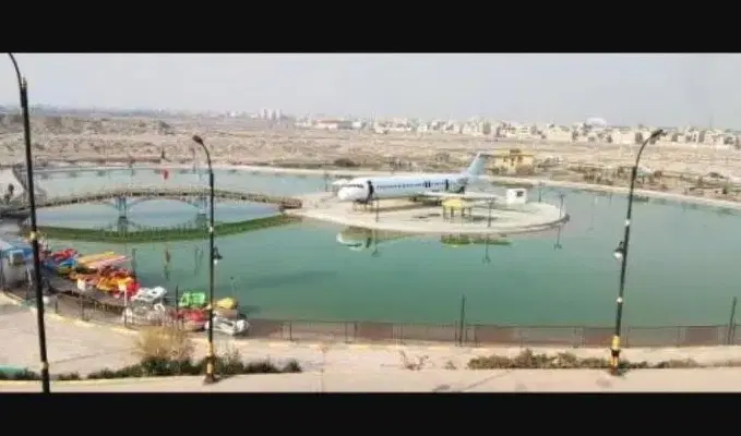 زمین دریاچه در اسلامشهر