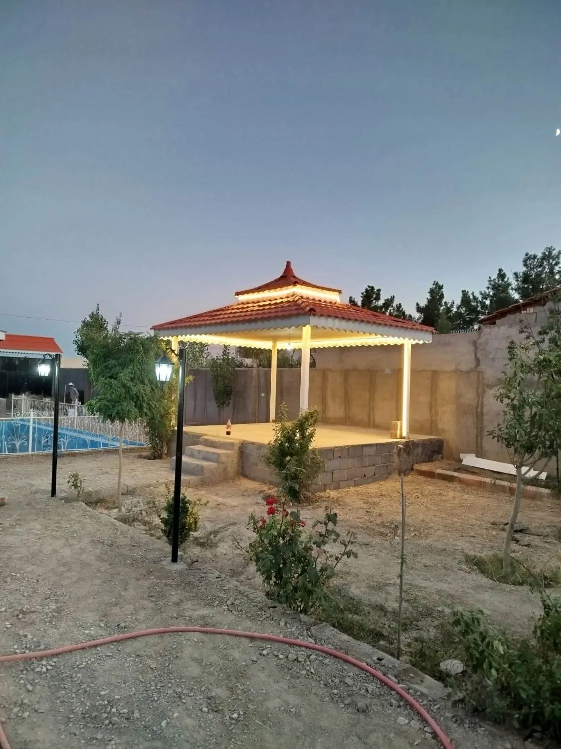 باغ ویلا (عسگریه12)لاله1ملکی کنتور گاز وصل. عسکریه