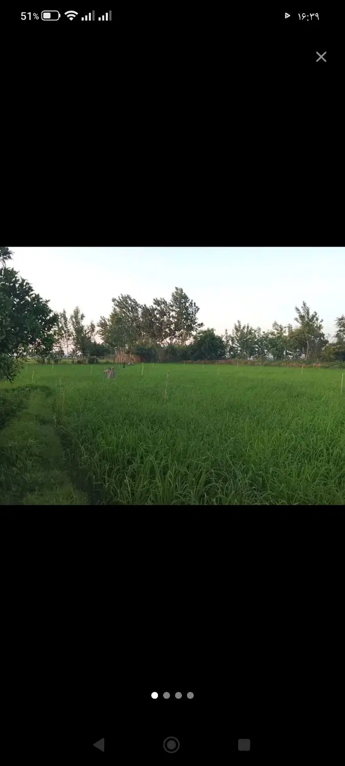 زمین کشاورزی محمودآباد نزدیک بافت سر خیابون اصلی