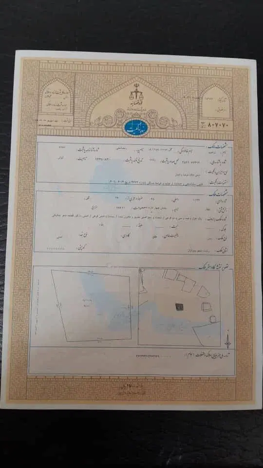 فروش زمین سند دار مسکونی فاصله تا اتوبان صد متر