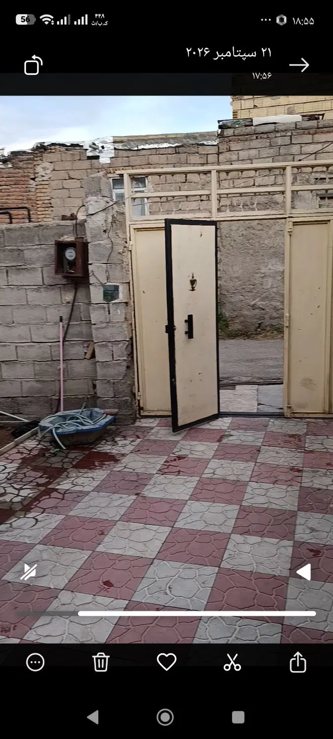 اجاره ساختمان دارای حیاط یک خوابه