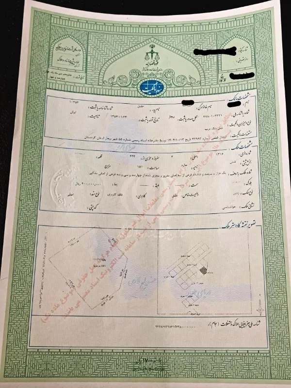 یک قطعه زمین بسیجیان