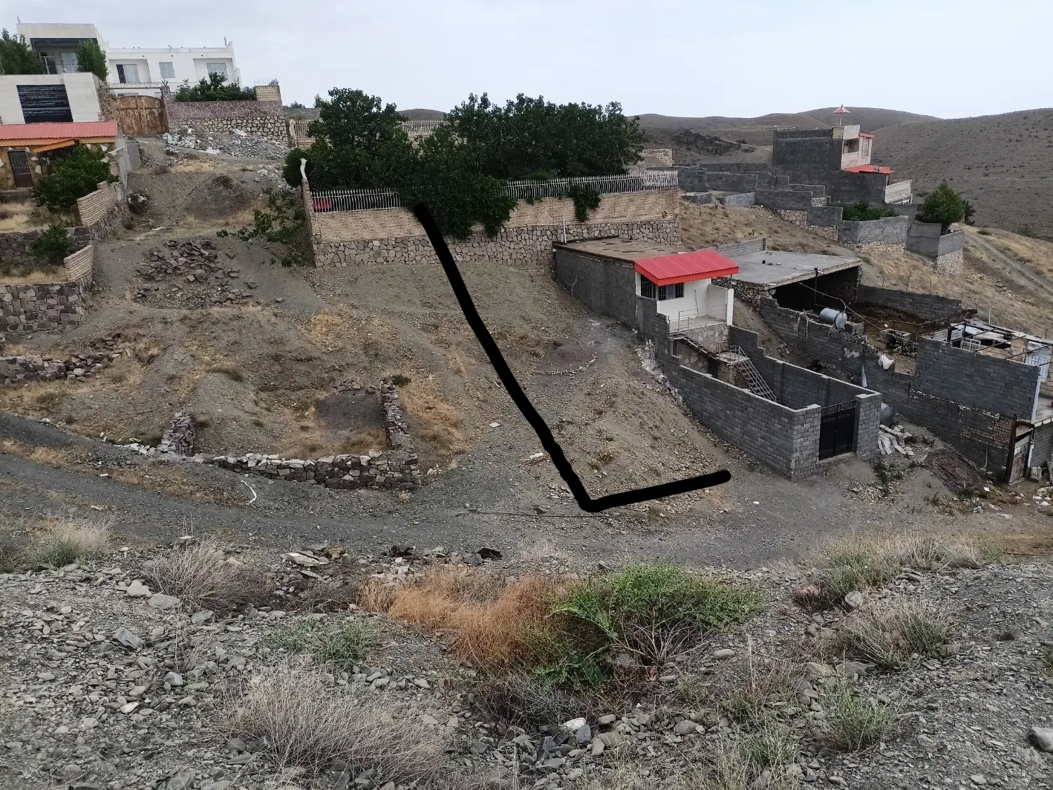زمین مسکونی ابرده