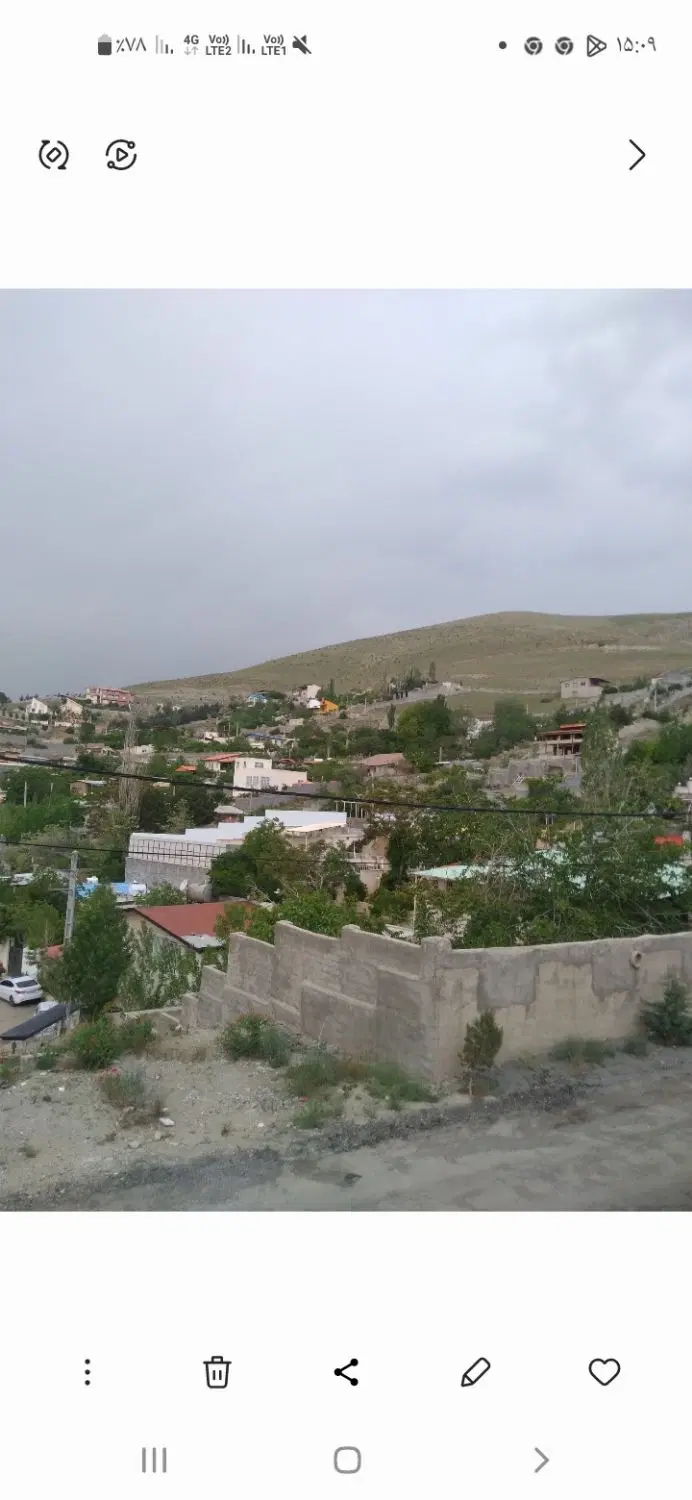 زمین در پردیس شمال فاز 2 هیزم دره
