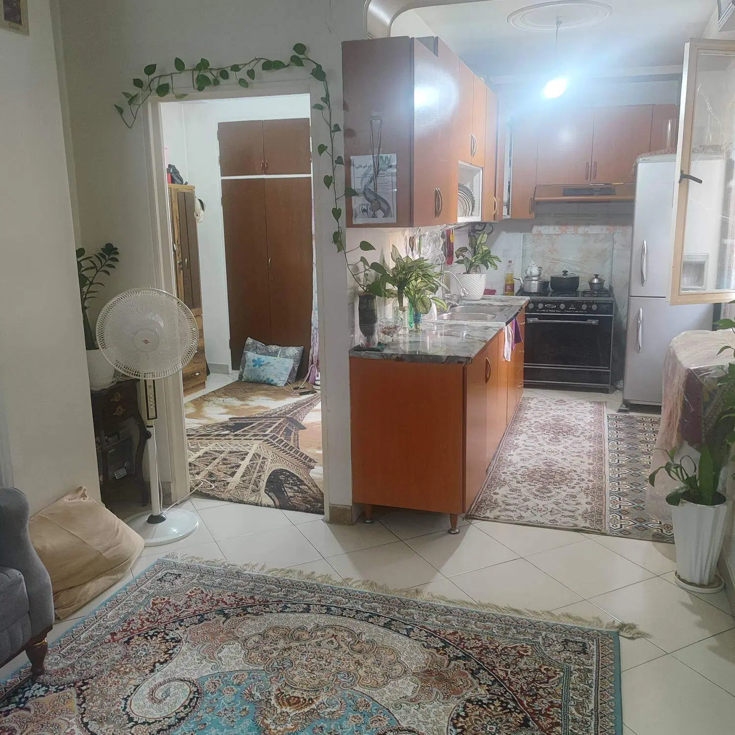آپارتمان نورگیر 62 متر رهن کامل کوی بیمه 4