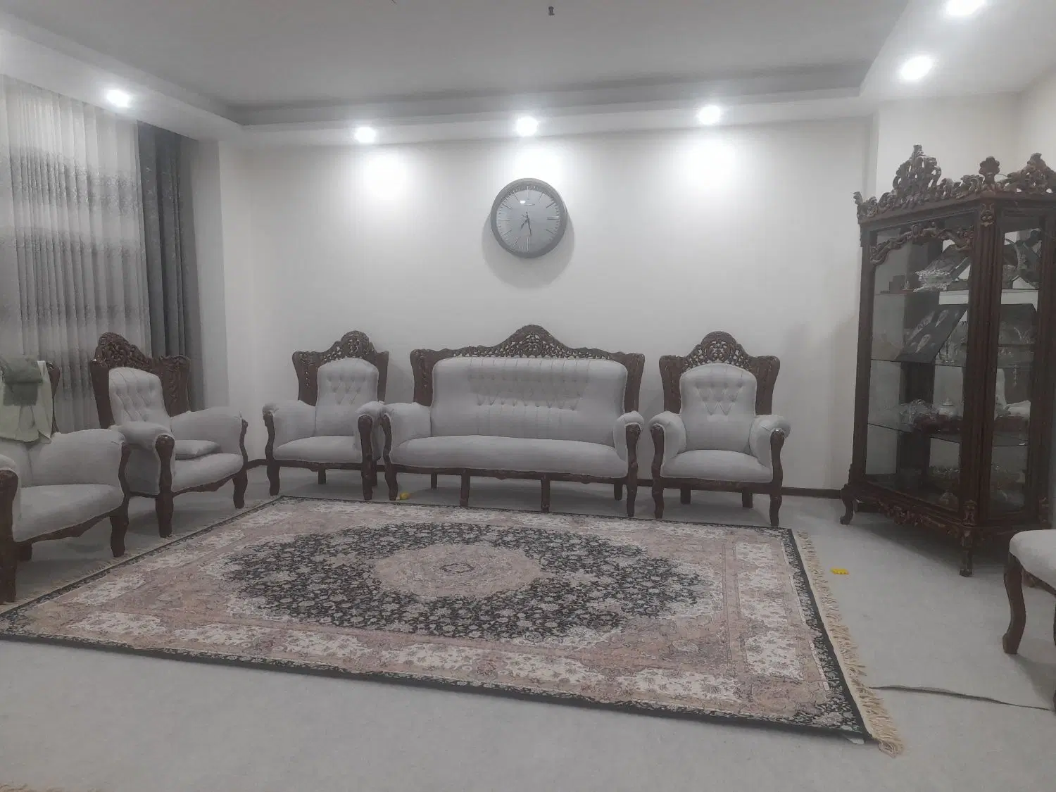 واحدخوش نقشه پرده خور پذیرایی