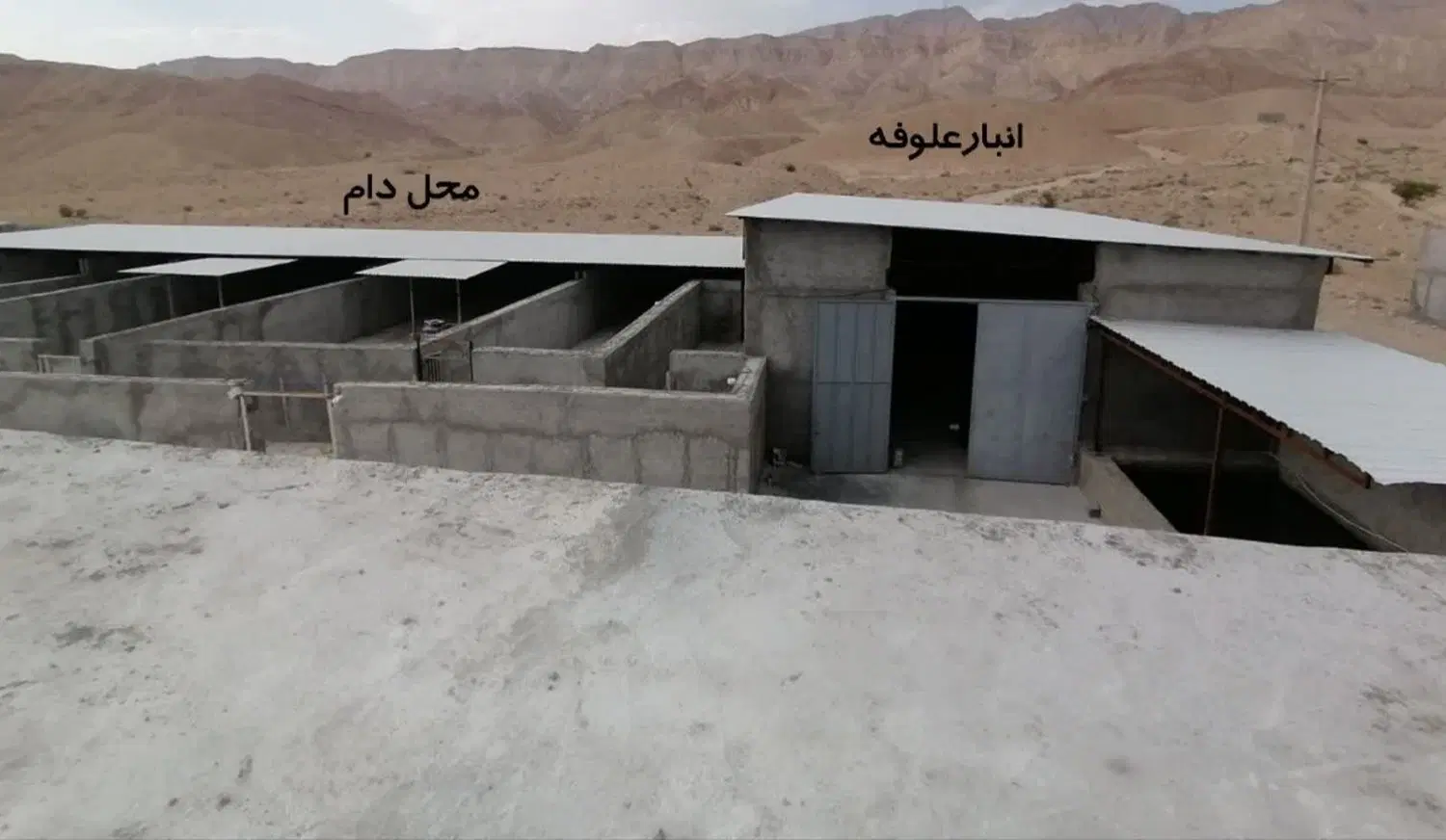 فروش مجموعه دامداری با 3واحد مسکونی