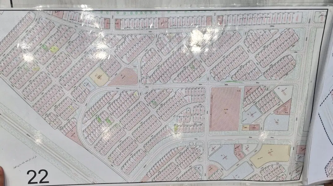 زمین ۲۵۰ متری _ فاز ۲ _ قطعه ۲۲ _ سند تکبرگ