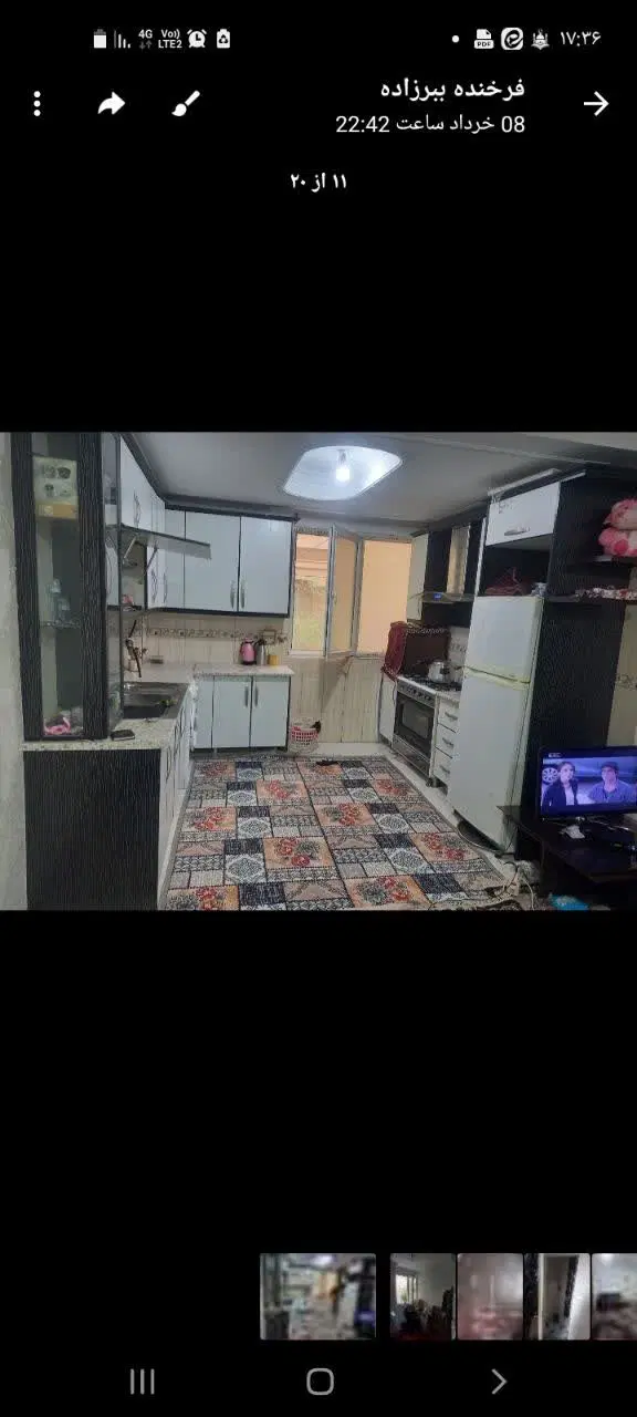 آپارتمان ۶۵ متری دو خوابه رهن کامل تخلیه