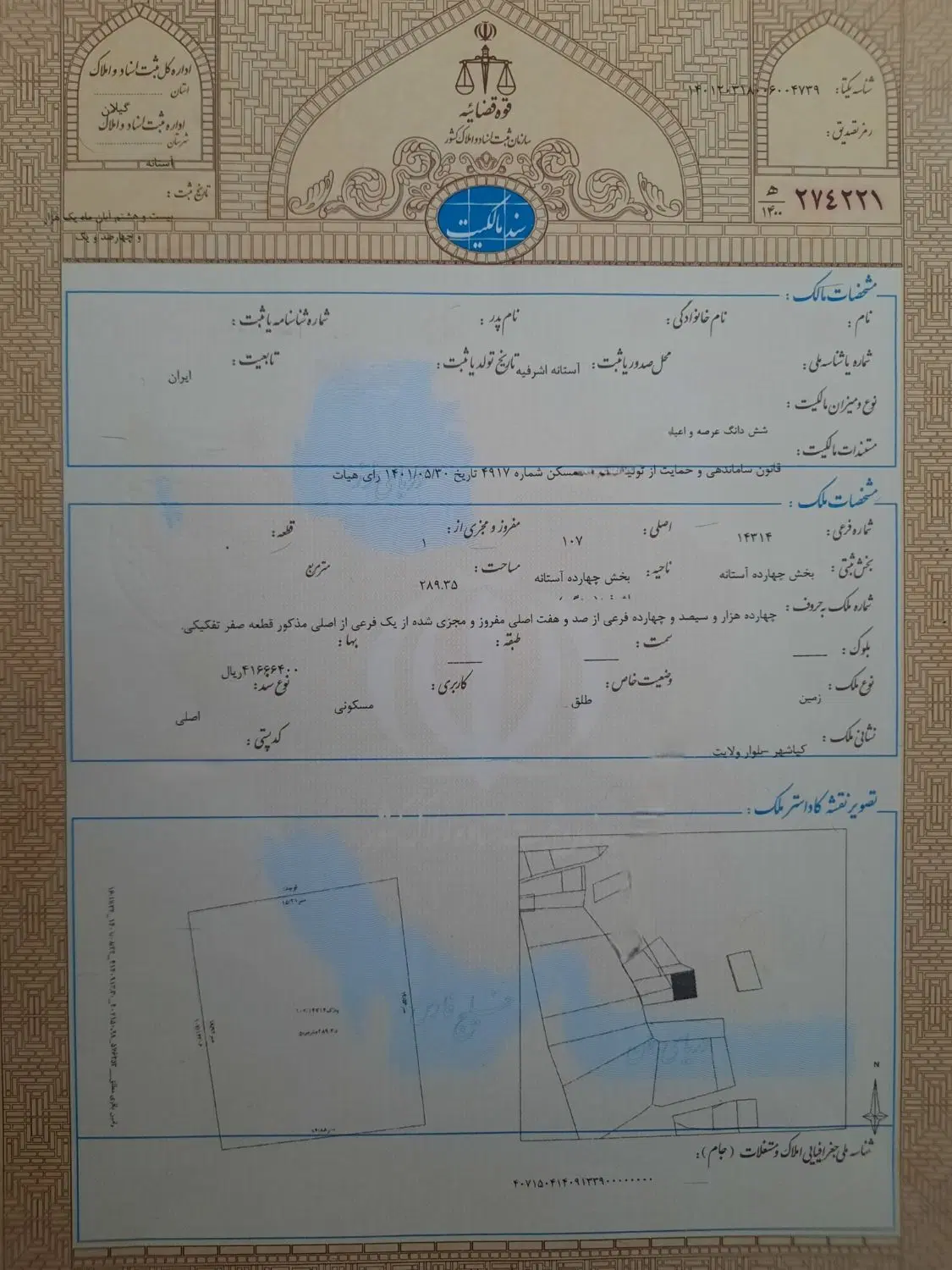 زمین سند تک برگ