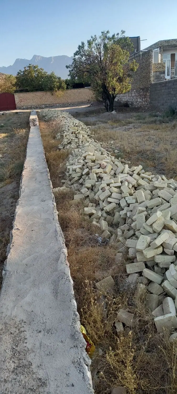 زمین  اول جاده سعید اباد
