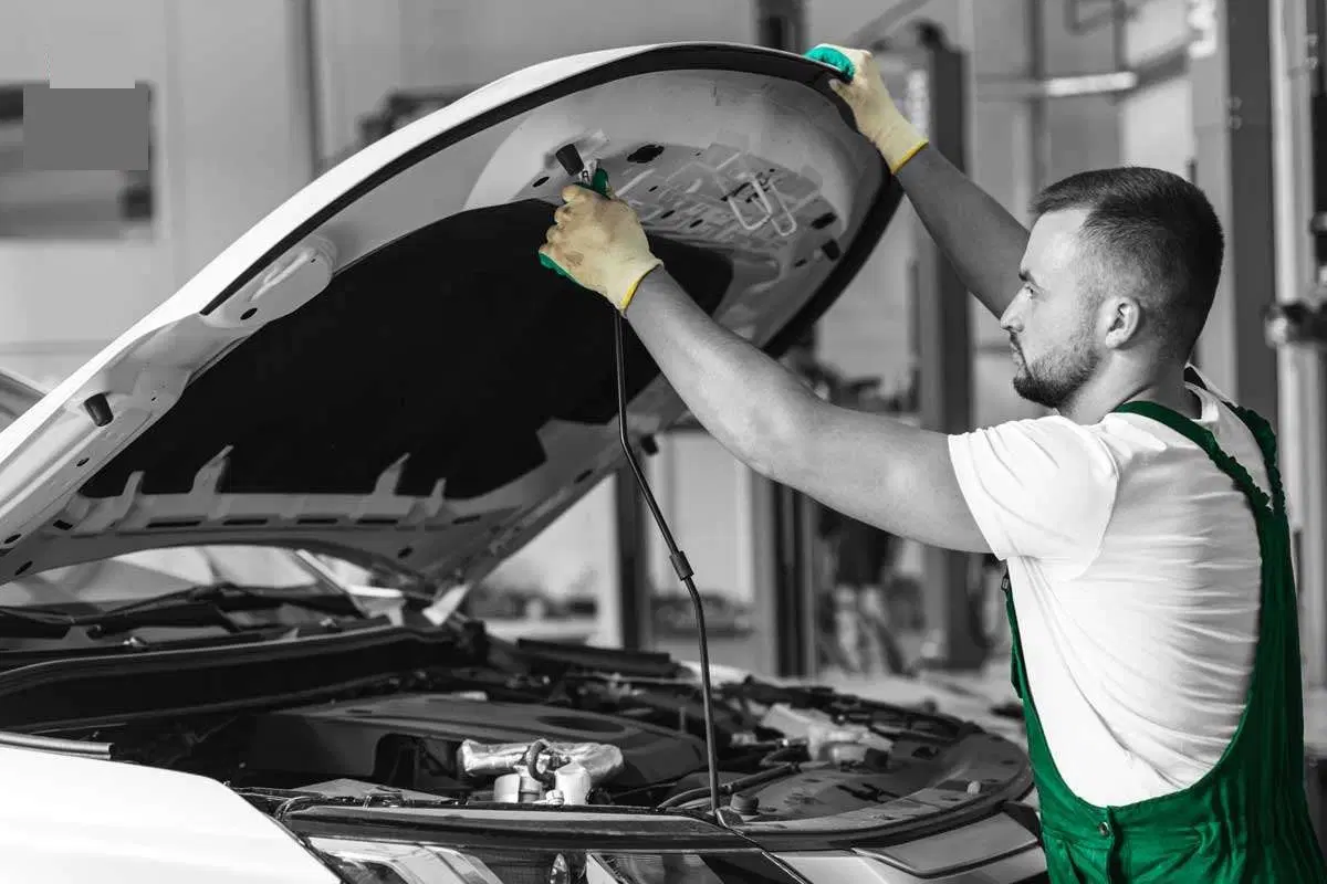 حاشیه معلم PDR دیتیلینگ خدمات خودرویی
