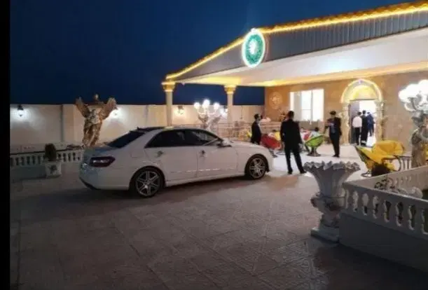 باغ تالارپذیرایی برای جشن عروسی وحناظرفیت ۱۲۰نفر