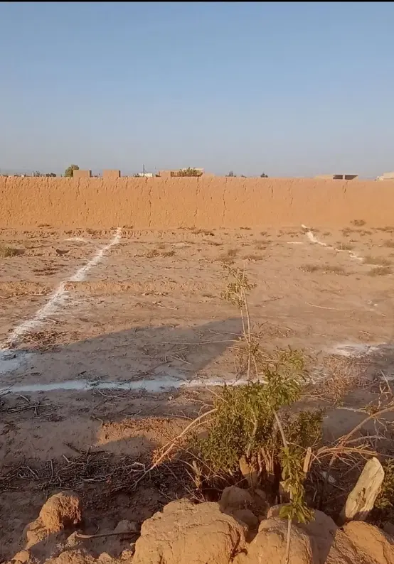 زمین ۱۴۰متری_عرض۸.۵_حوالی اذریزدی