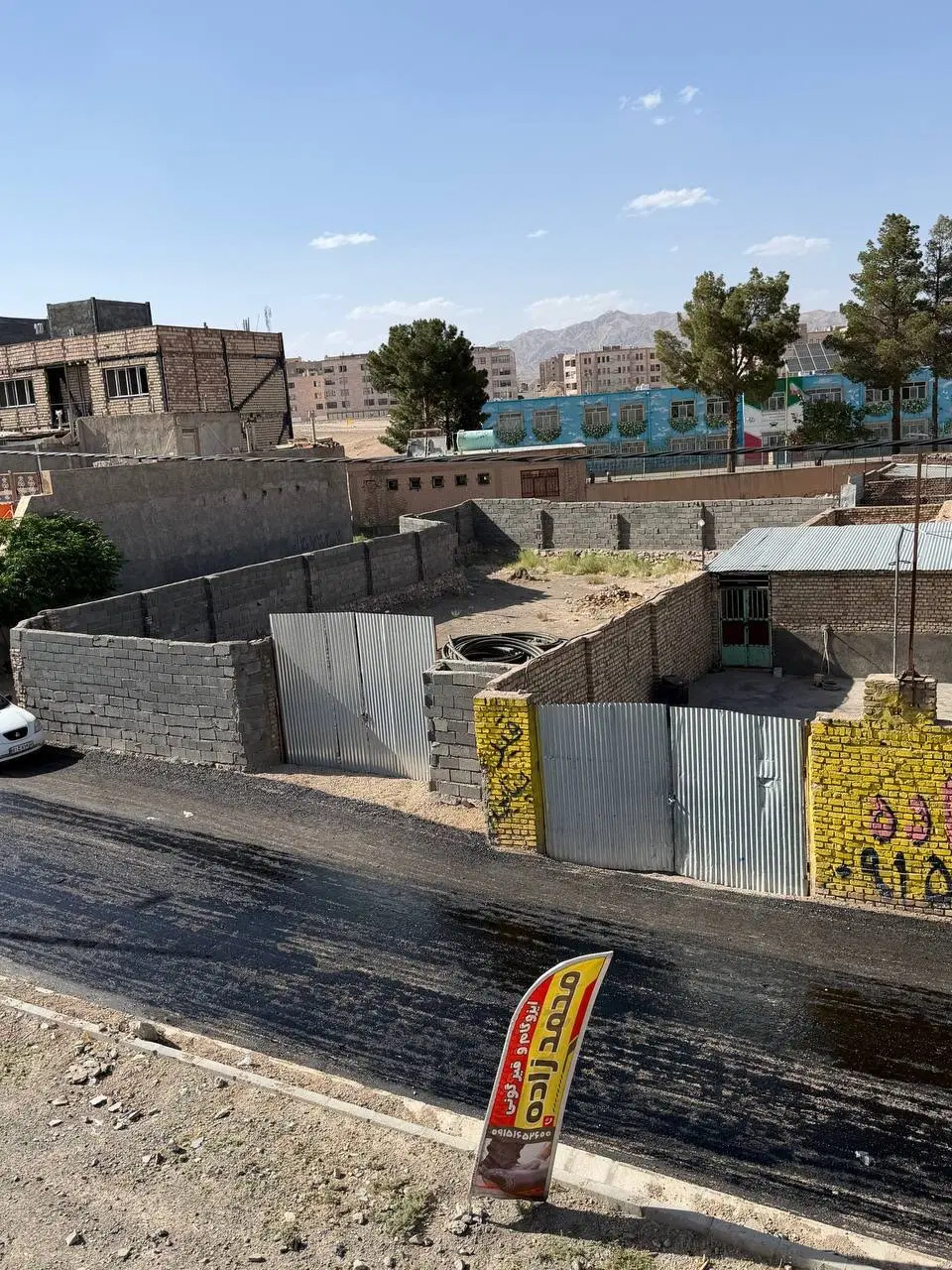 فروش زمین مسکونی دونبش حاشیه چهارراه موسی‌بن جعفر