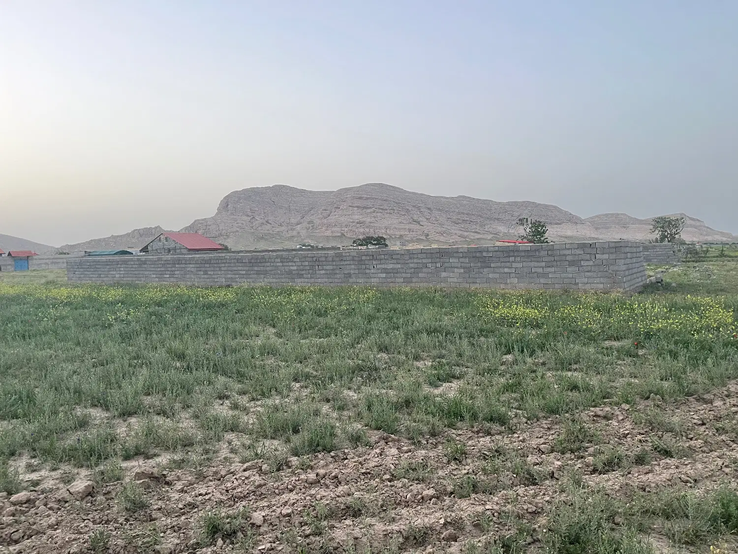 ۱۰۰۰ متر زمین ملکی روستای خیج فاز ۴ گلبهار