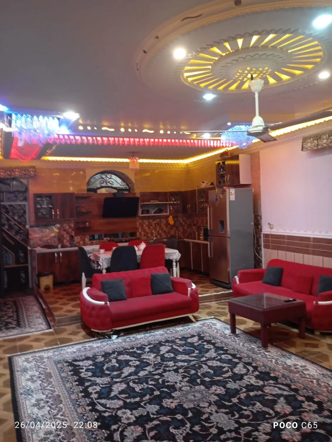 خانه تمیز بصورت شبانه هفتگی