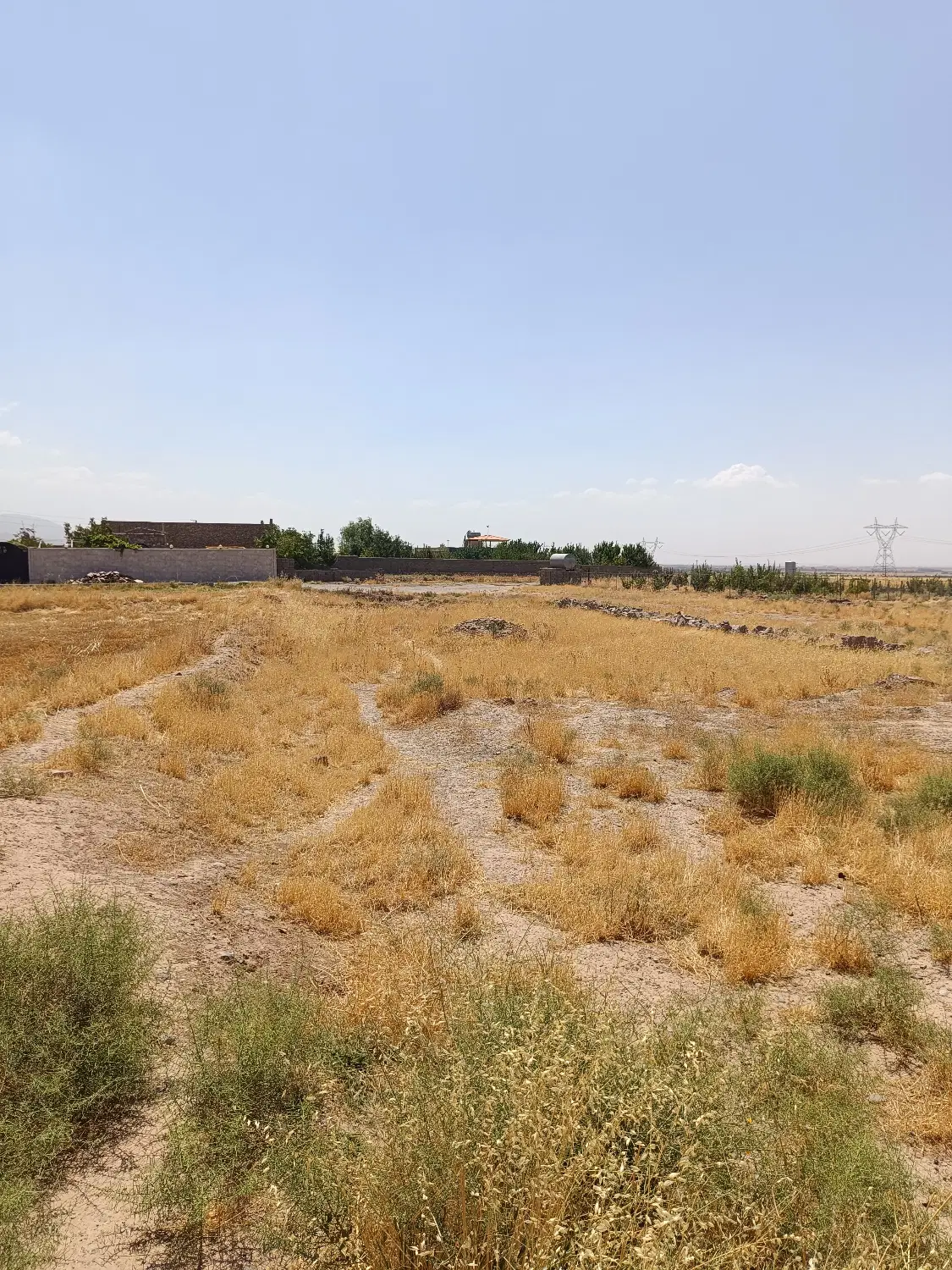 500 متر زمین صومعه ابتدایی زرین