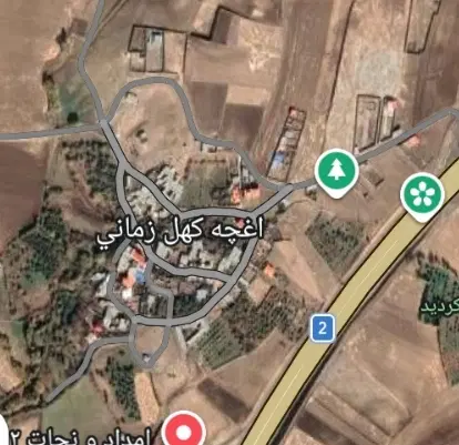زمین۴۵۰متری برای ساخت ویلا