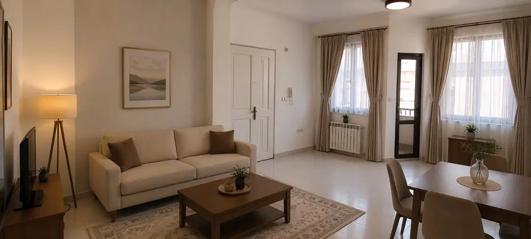 آپارتمان ۶۳ متری شیک و خوش‌نقشه در چهل‌تن رشت