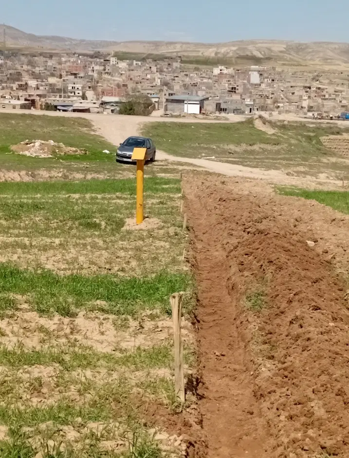 زمین ۴۶۰ متری  جاده قدیم