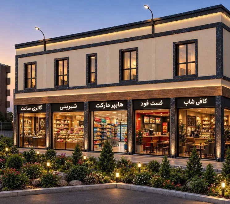 گلبهار مغازه تجاره بهترین موقعیت تجاری