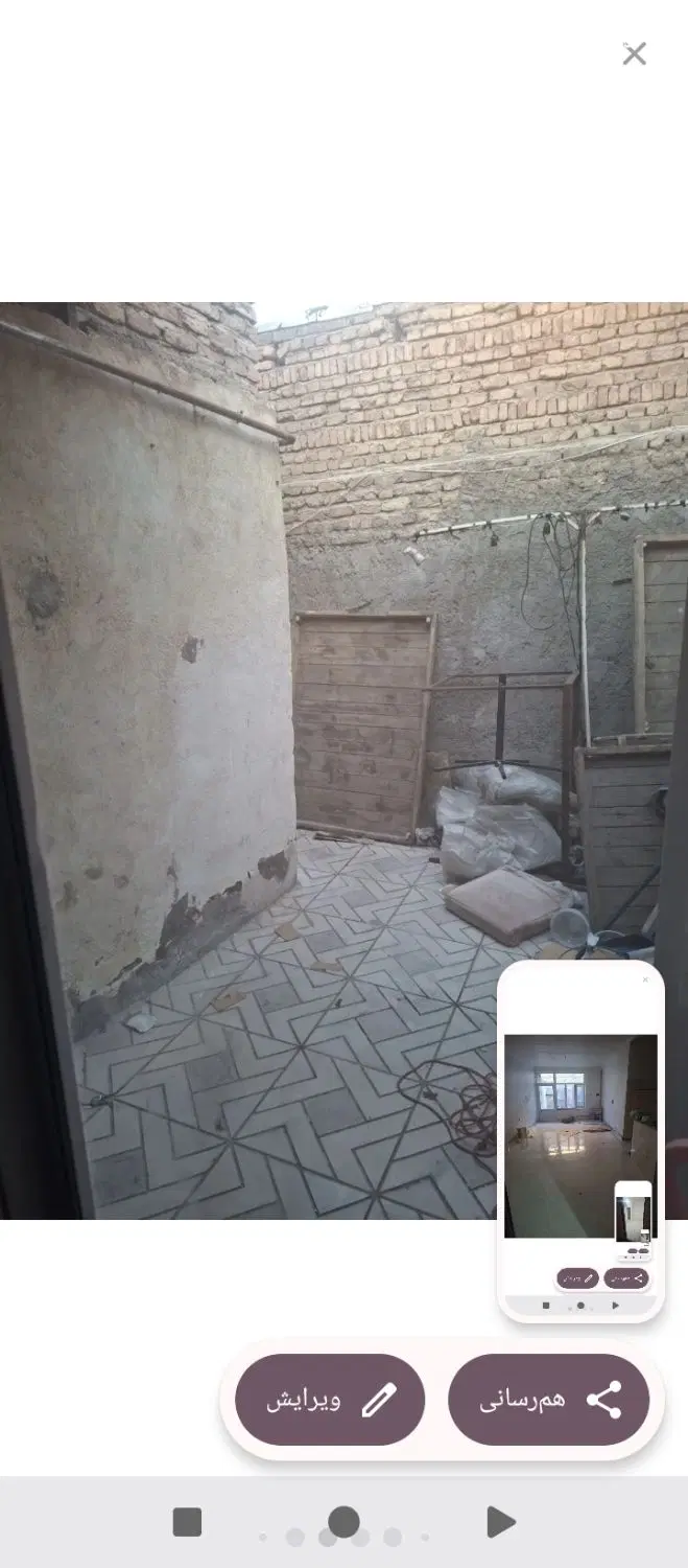 خانه شیک ۷۵ متری فیضیه حکم اباد قیمت مناسب