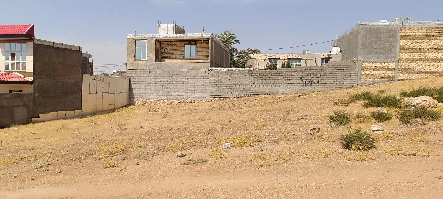 زمین ۲۱۰متری شهرک بیستون