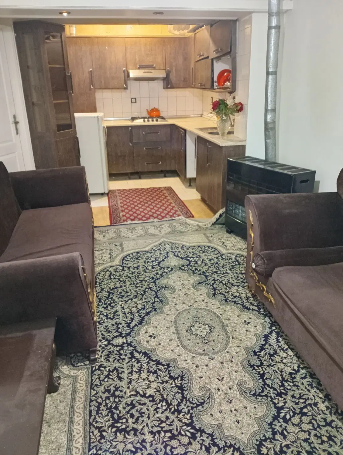 آپارتمان اجاره یک خوابه طبقه همکف واحد ۱ از۳