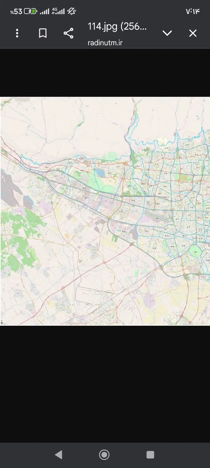 زمین به مساحت 250متر