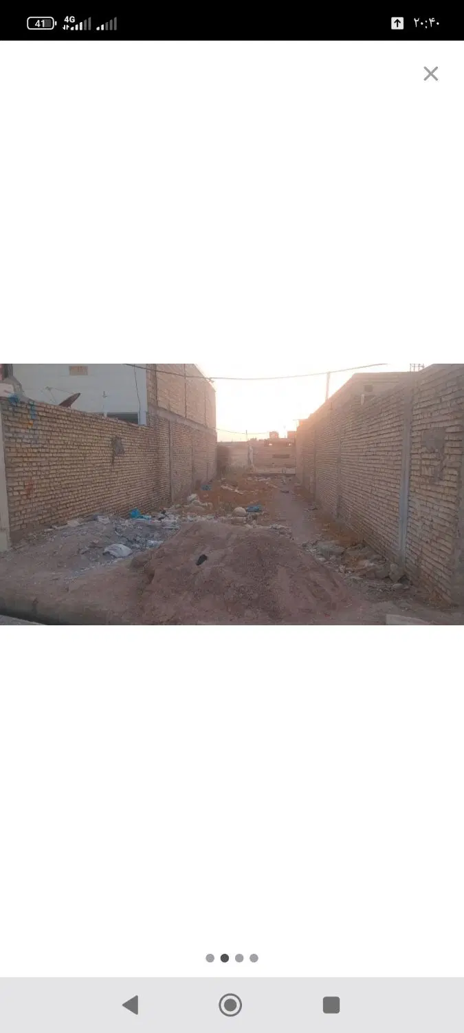 زمین مسکونی سنجر