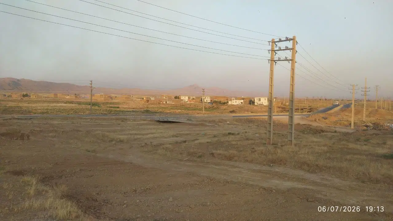 زمین مسکن ملی ب متراژ ۳۳۴ متر