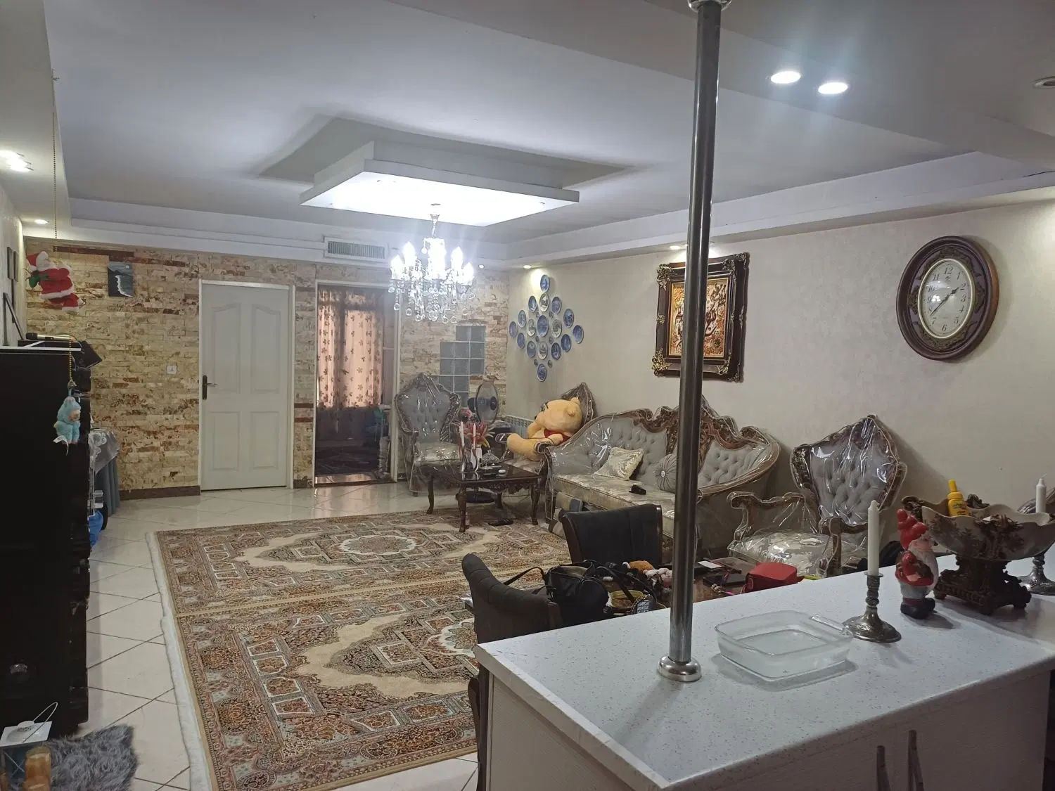 آپارتمان دو خواب خوش نقشه با ۶مترپاسیو