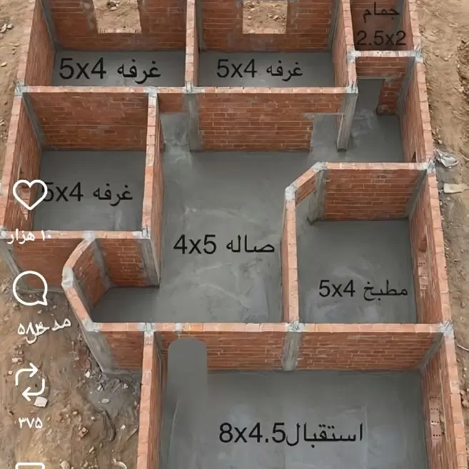 زمین مسکونی .باسندتک برگ .و.پروانه ساخت