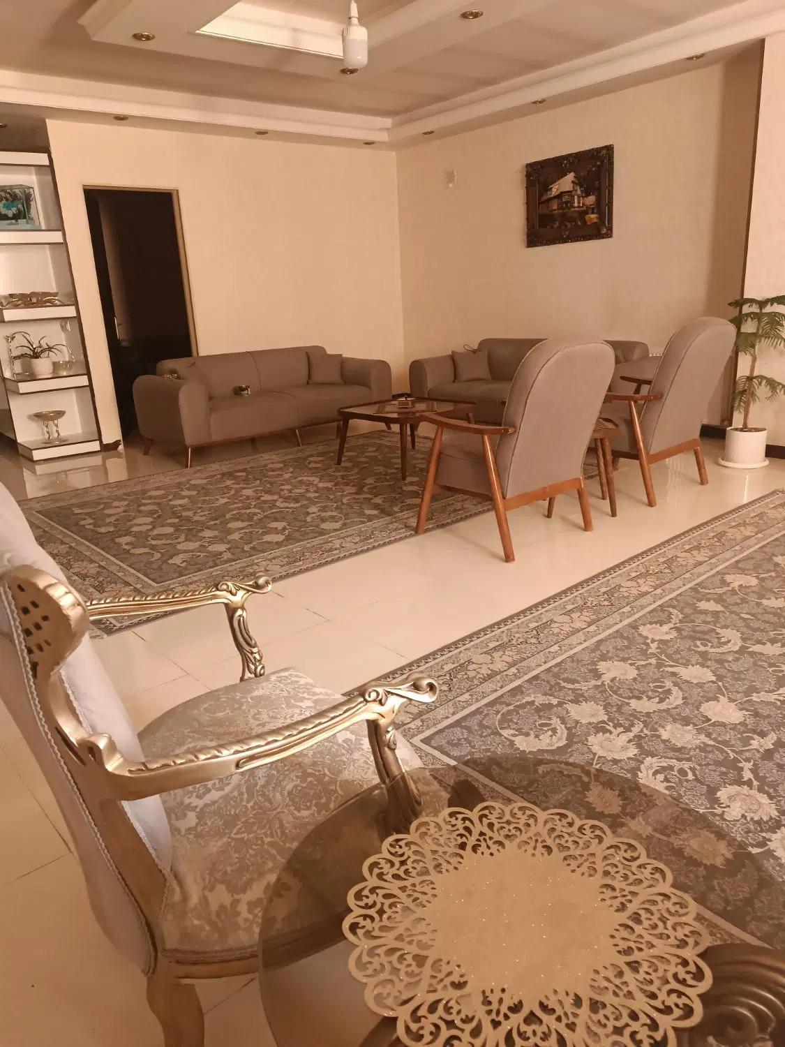 آپارتمان ۱۲۲متری دوخواب رو به نما .مشکین دشت