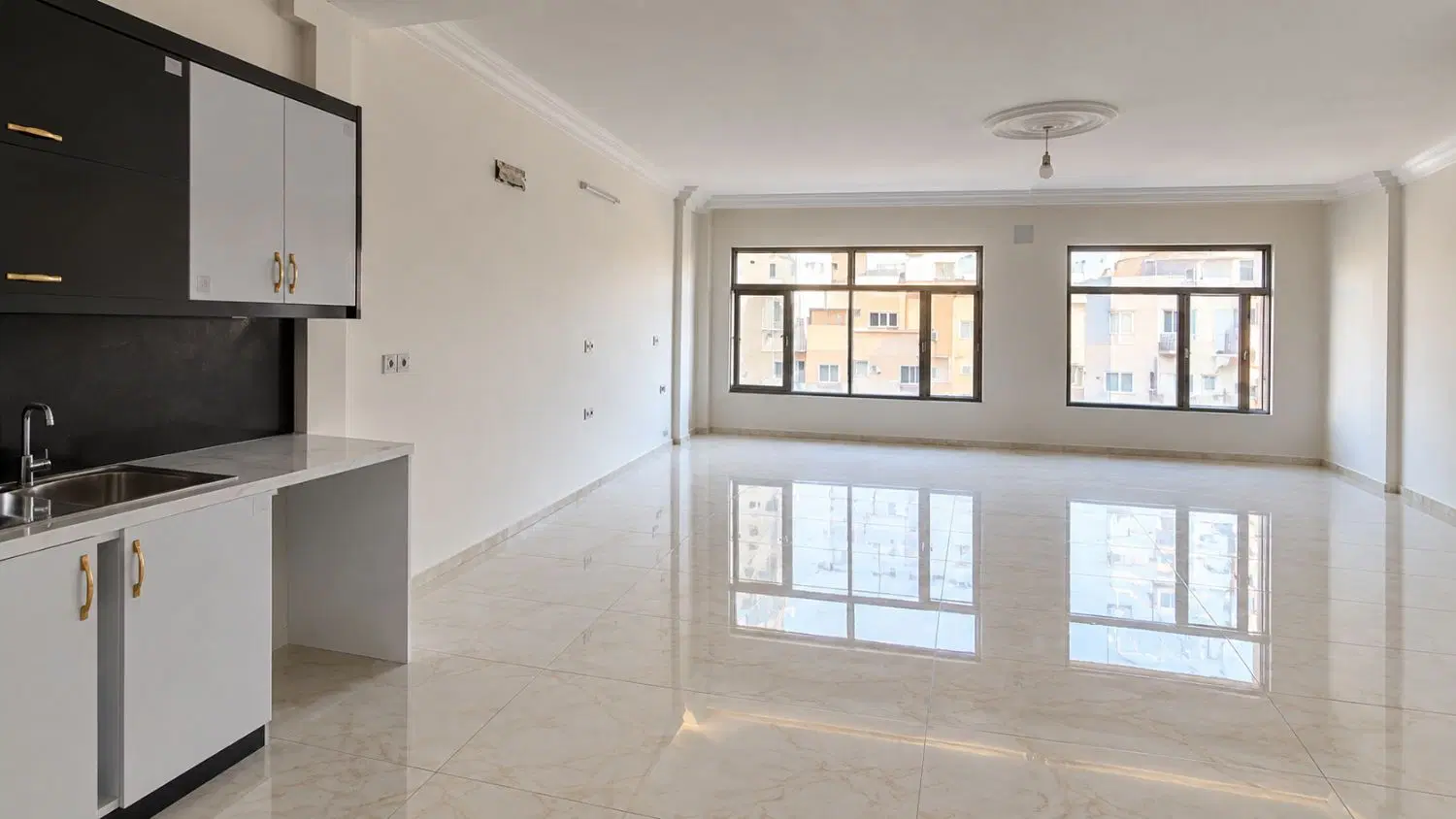 اپارتمان ۱۳۵متر صفره آسانسور و پارکینگ