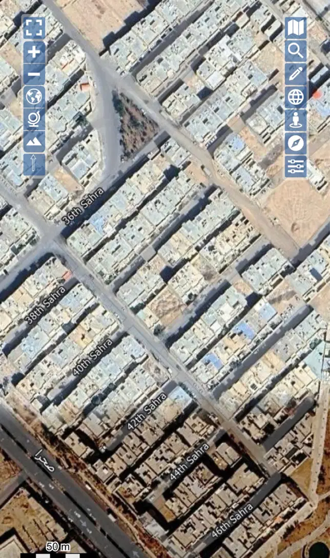 زمین ۲۰۰متر صحرا شمالی