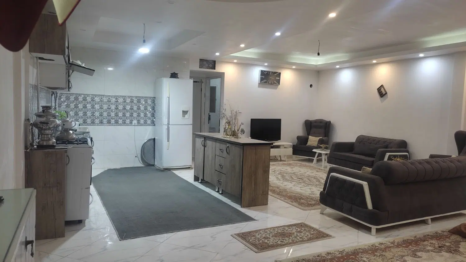 اجاره آپارتمان صدا متری دو خوابه طبقه اول